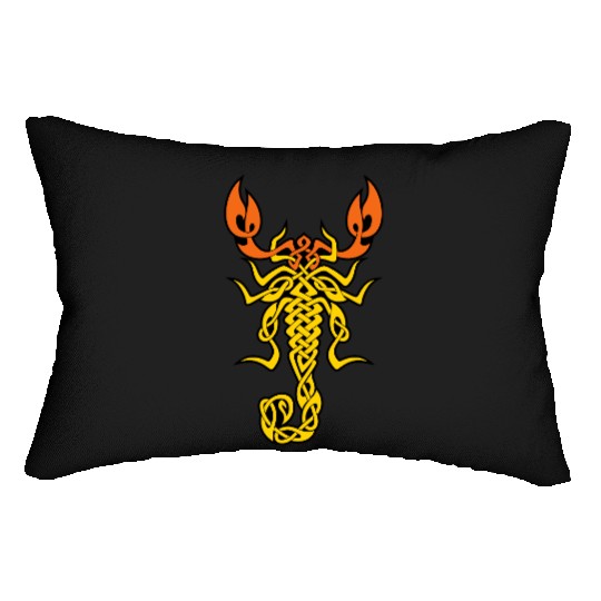 Celtic Knot Scorpion Lumbar Pillows