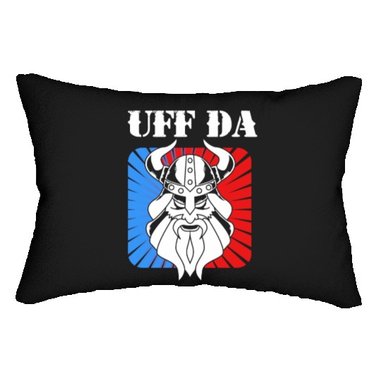 Vikings Uff Da Viking Warrior Lumbar Pillows