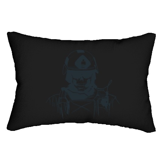Special Forces Skull Lumbar Pillows