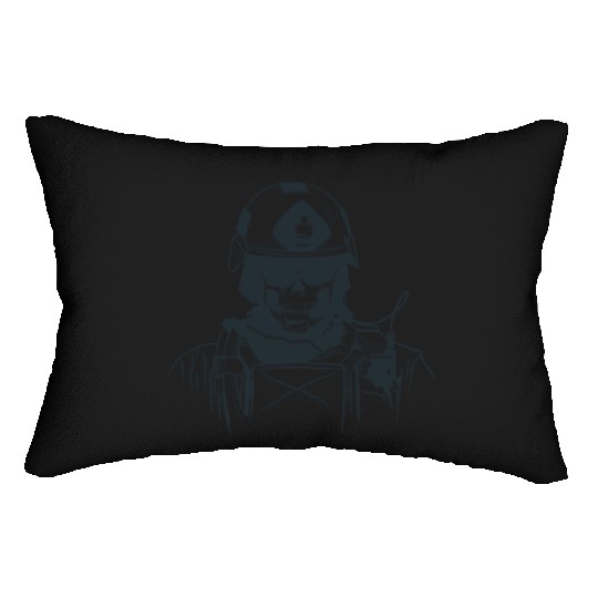 Special Forces Skull Lumbar Pillows