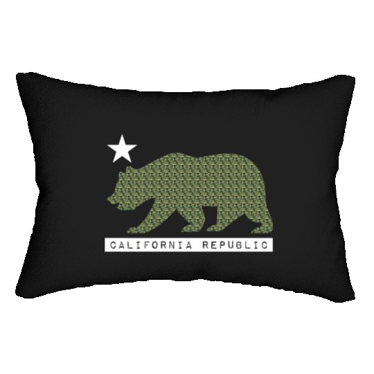 California Bear Lumbar Pillows