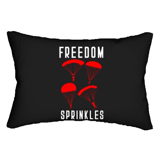 Paratrooper Freedom Sprinkles Airborne Military So Lumbar Pillows