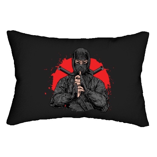 Ninja Samurai Kendo Katana Japan Yakuza Shinobi Lumbar Pillows