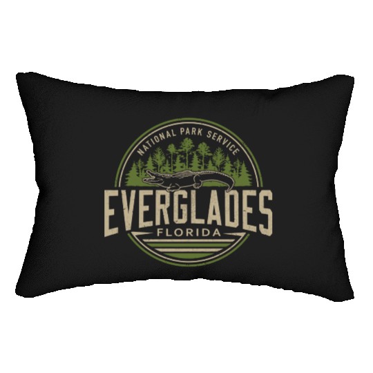 Everglades National Park Florida Lumbar Pillows