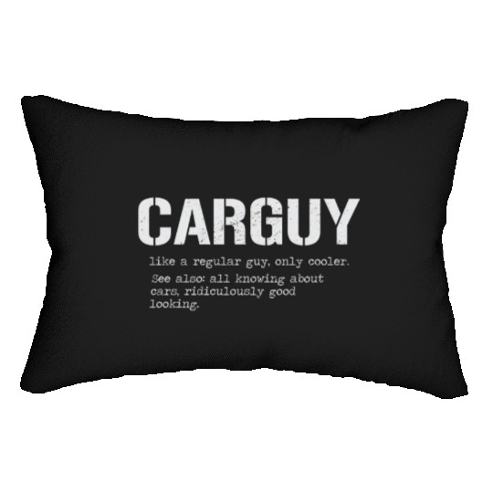 Car Guy Lumbar Pillows