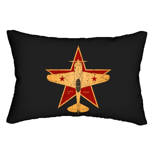 CCCP Soviet Union Air Force World War II Lumbar Pillows