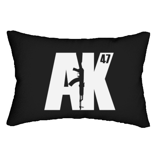 Ak-47 Soviet Kalashnikov Pro Second Amendment Lumbar Pillows