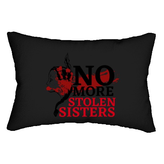 No MS Sisters/MMIW Girl Native American Lumbar Pillows