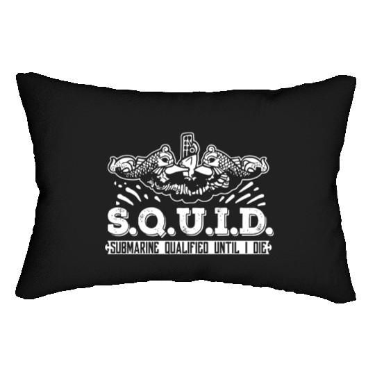Us Military Submarine Gift For A Veteran Submarine Lumbar Pillows