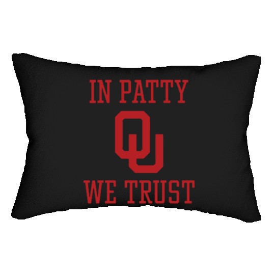 In Patty We Trust Oklahoma Softball Championship Lumbar Pillows