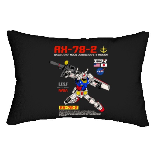 Rx-78-2 Gundam Lumbar Pillows