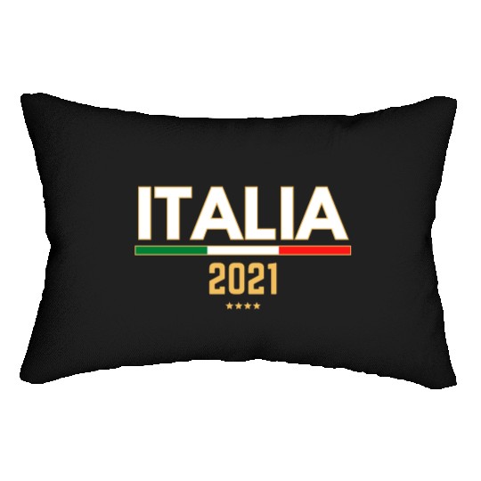 Italy Soccer National Team Euro Fotball 2021 Lumbar Pillows