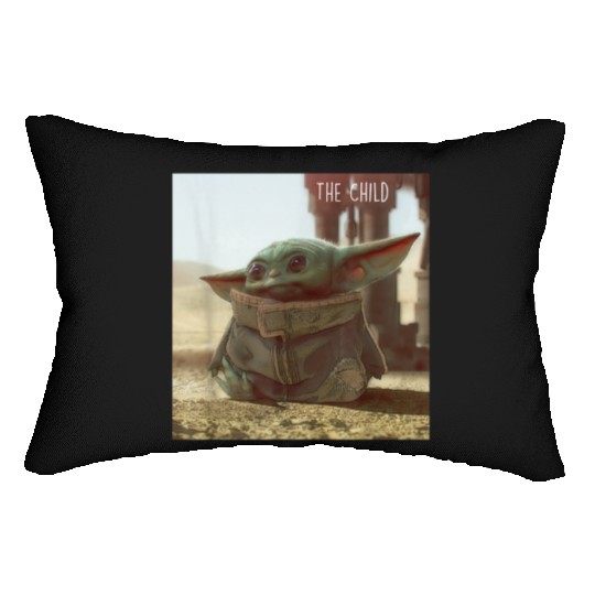 Star Wars The Mandalorian The Child Cute Scene Lumbar Pillows