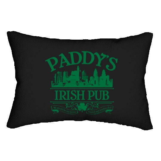 It'S Always Sunny In Philadelphia Paddy’S Irish Pu Lumbar Pillows