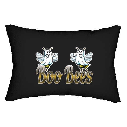 Boo Bees funny ambiguous gift Lumbar Pillows