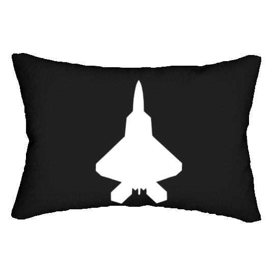 F 22 Raptor Fighter Jet Lumbar Pillows