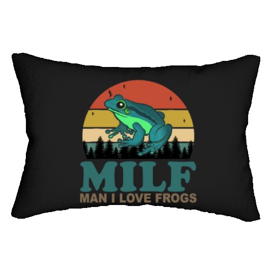 MILF Man I Love Frogs Lumbar Pillows