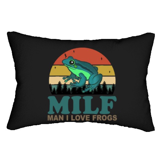 MILF Man I Love Frogs Lumbar Pillows