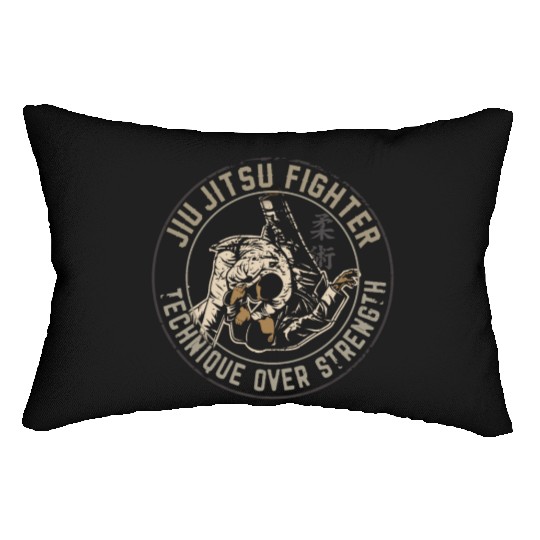 Brazillian Jiu-Jitsu Fighter BJJ - Japanese Jujits Lumbar Pillows