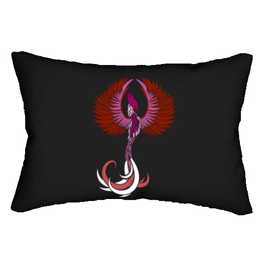 Lesbian Phoenix Support Design Colors Of Lesbian Lumbar Pillows