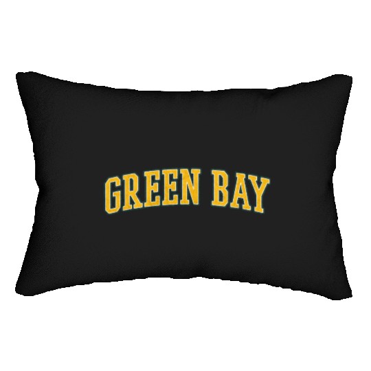 Green Bay Wisconsin Lumbar Pillows
