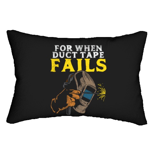 Welding Welder Steel Worker Ironworker Metal Lumbar Pillows