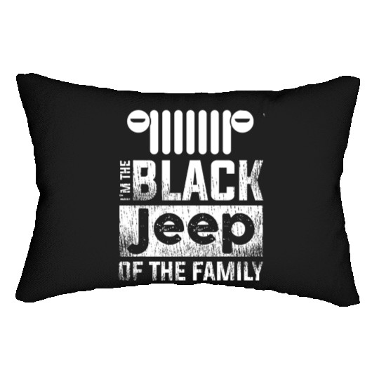 I'm The Black Jeep of The Family Lumbar Pillows