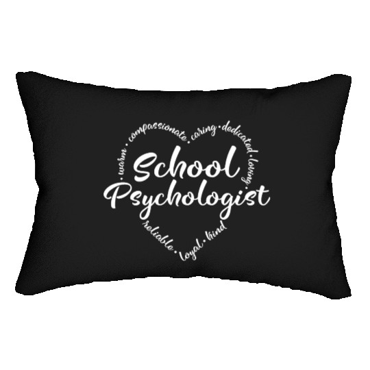 School psychologist, psychology, School counselor Lumbar Pillows
