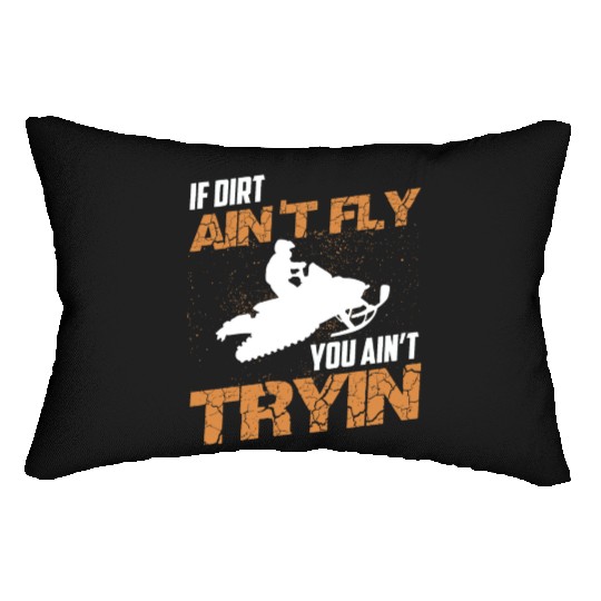 Dirt Bike Rider Gift Supercross MX Motocross Ride Lumbar Pillows