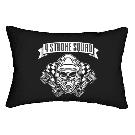 Dirt Bike MX Motocross Supercross Lumbar Pillows