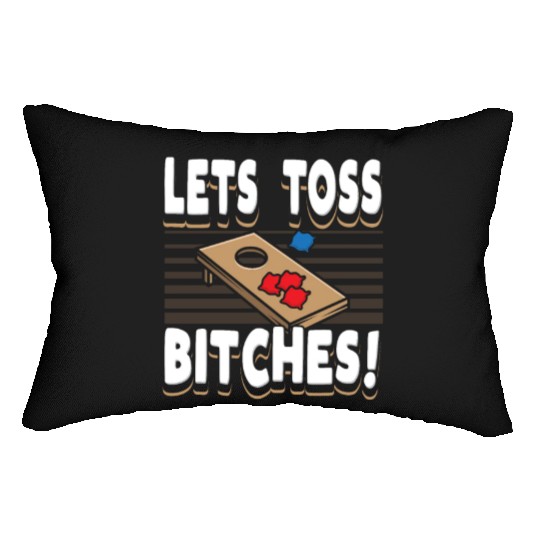 Cornhole player, Cornhole lover, Game Sport Gift Lumbar Pillows
