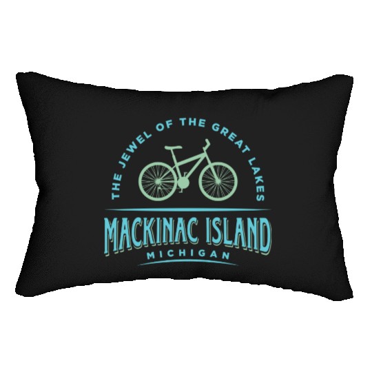 Mackinac Island Souvenir Lumbar Pillows