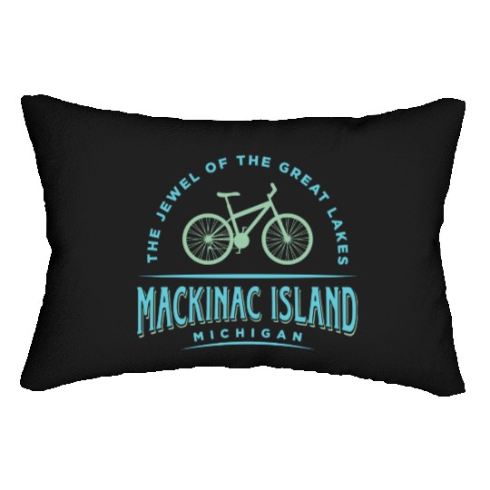 Mackinac Island Souvenir Lumbar Pillows