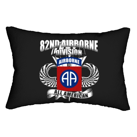 82nd Airborne Division US Army Lumbar Pillows