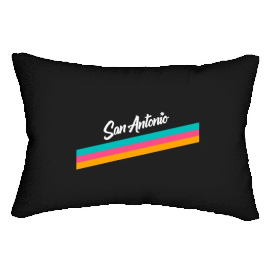 San Antonio Spurs Logo Lumbar Pillows