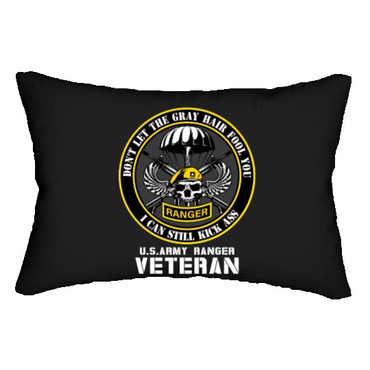 US Army Ranger Army Dad Military Veterans Day Lumbar Pillows