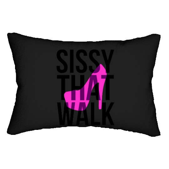 Sissy That Walk png Lumbar Pillows