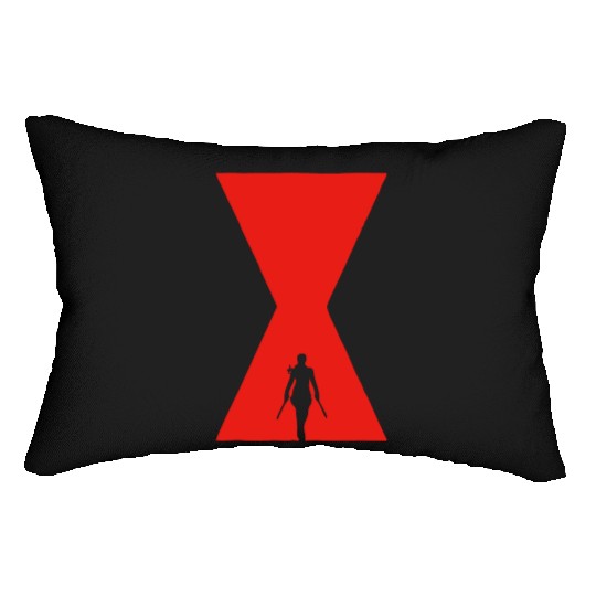 The Black Widow Lumbar Pillows