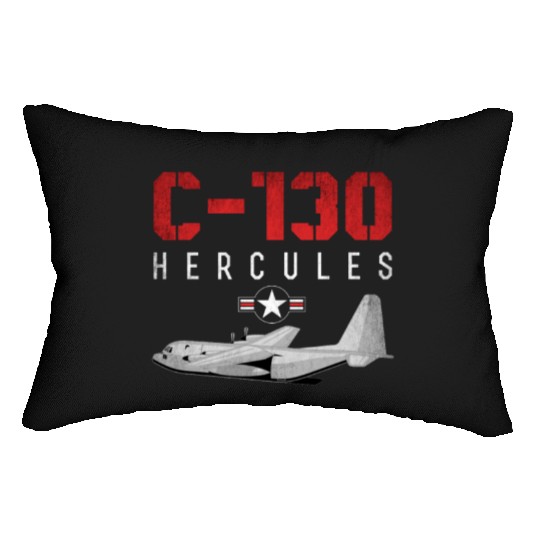 C 130 Hercules US Airborne Fighter Pilot Lumbar Pillows
