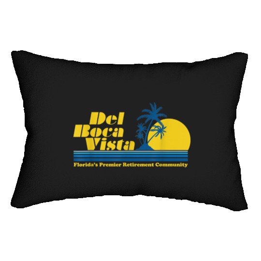 Del Boca Vista Retirement Community Funny No 2376 Lumbar Pillows