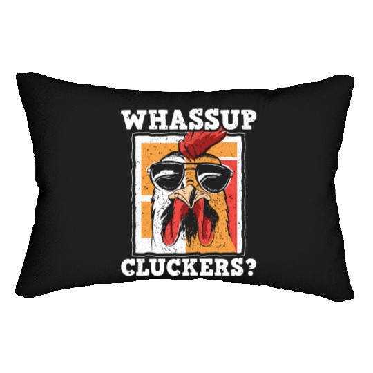 Chicken Farmer Life Poultry Farming Rooster Gifts Lumbar Pillows