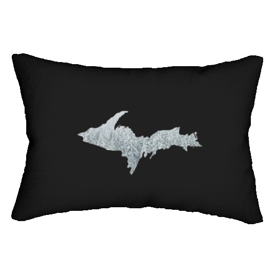 Upper Peninsula Snow 906 Yooper Lumbar Pillows