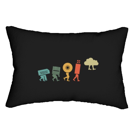 Cloud Computing, Programmer Nerd Lumbar Pillows