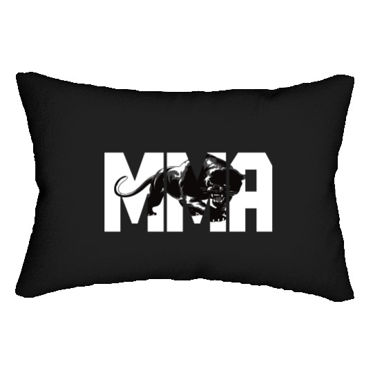 mma fighter fitness boxer bjj Lumbar Pillows