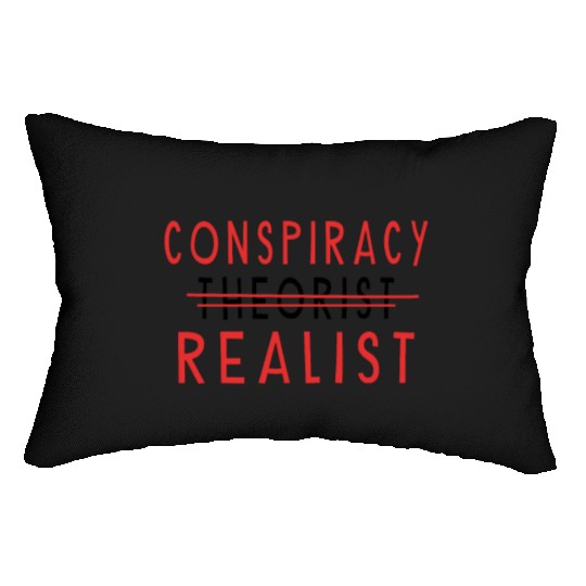 Conspiracy Theories Conspiracy Theorist Freemason Lumbar Pillows