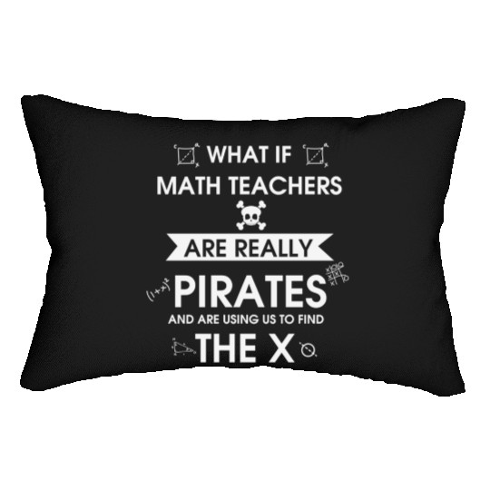 Math teacher Lumbar Pillows and gifts with math quote