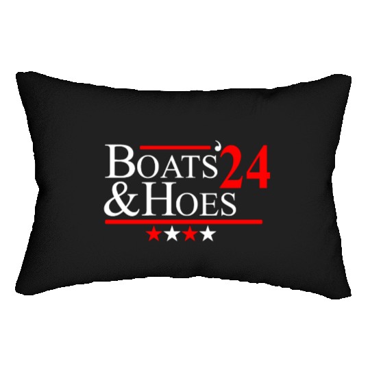 Boats And Hoes Lumbar Pillows