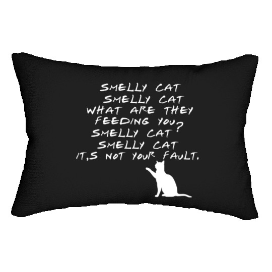 Smelly Cat Friends Tv Show Lumbar Pillows