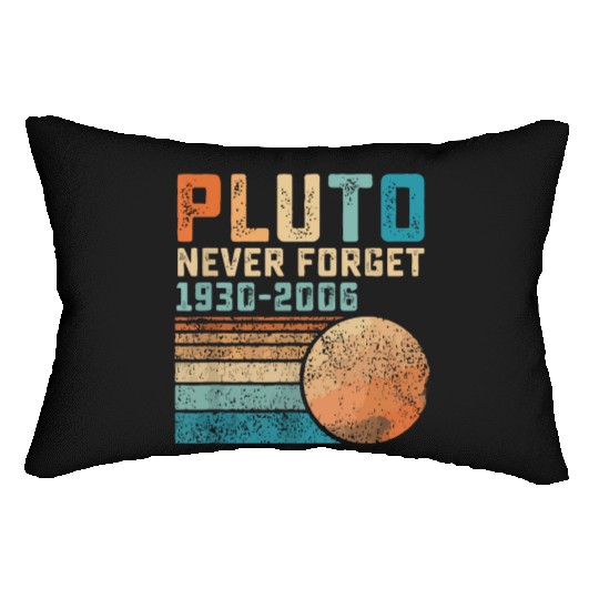 Pluto Never Forget Lumbar Pillows
