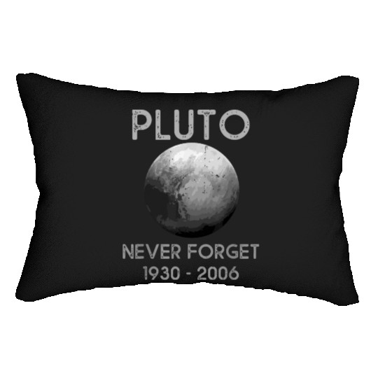 Pluto Never Forget Lumbar Pillows